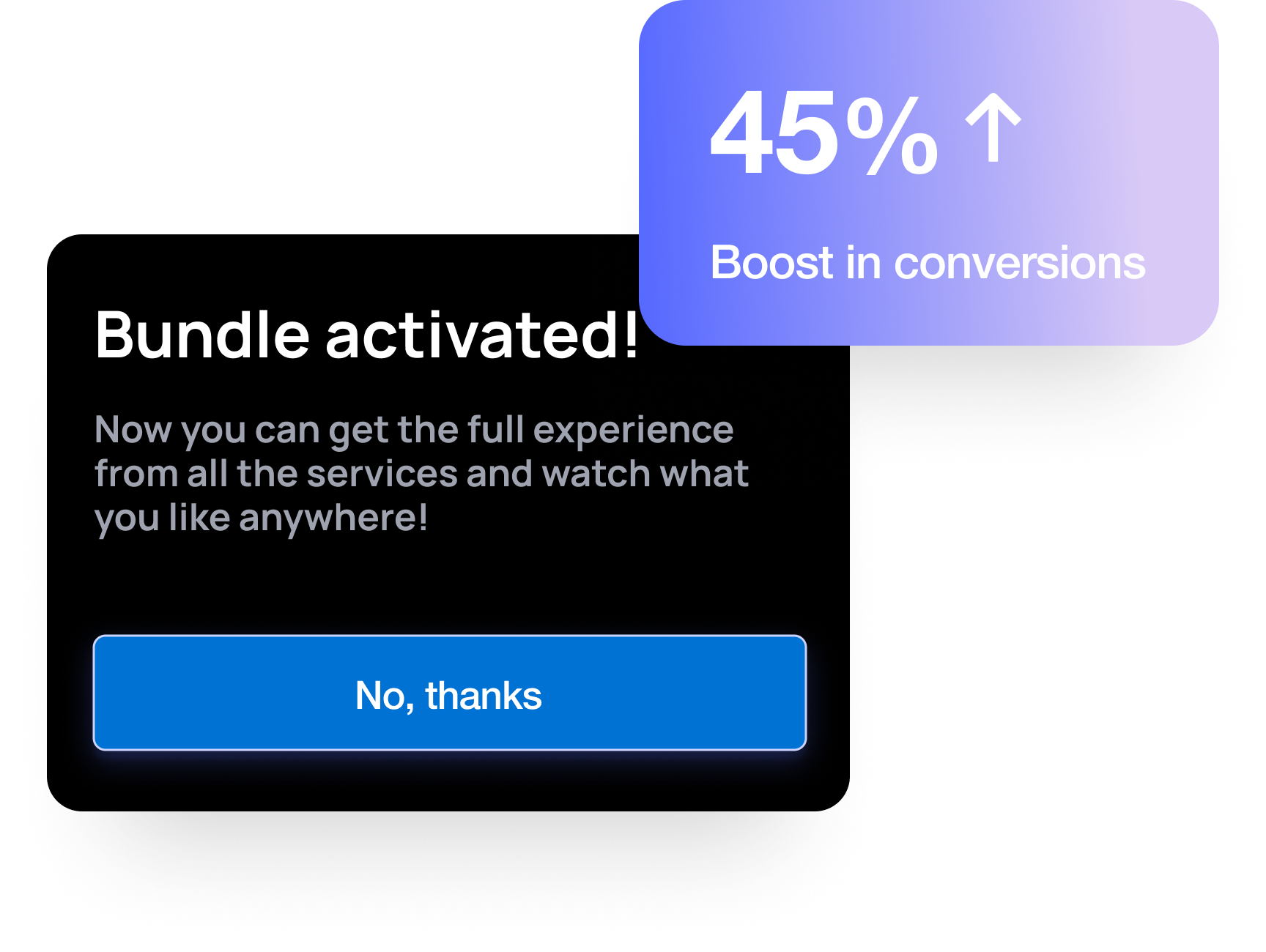 iPhone showing paywall interface